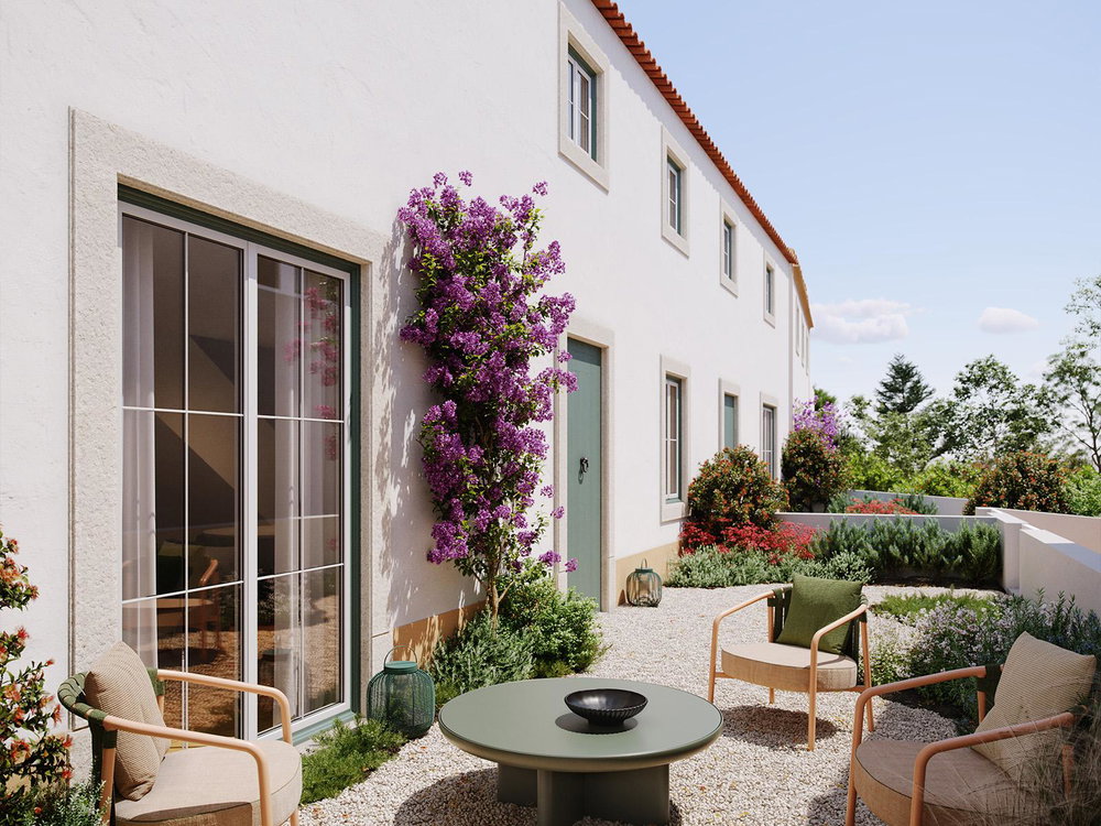 3 bedroom villa with garden and parking in new development, Lisbon