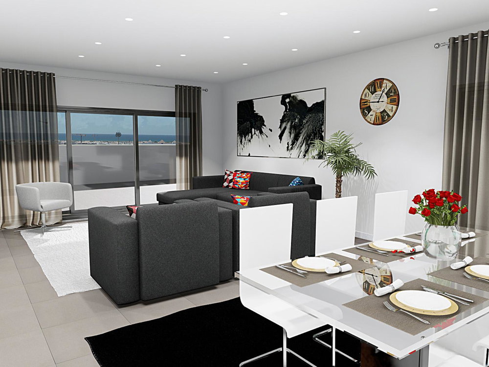 2 bedroom penthouse with balcony in new development in Tavira 3069241488
