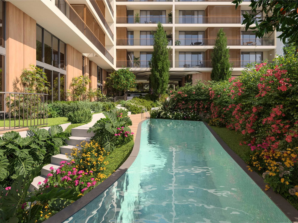 3 bedroom flat with balcony in new development in Carnaxide