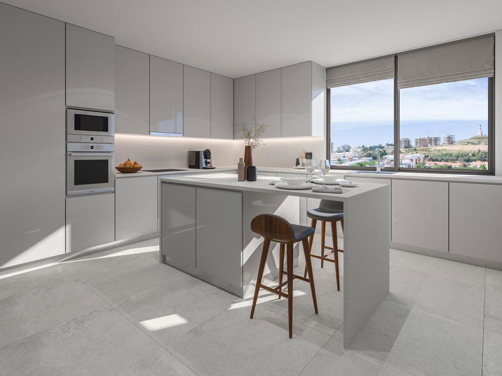 4 bedroom flat with terrace in a new development in Carnaxide
