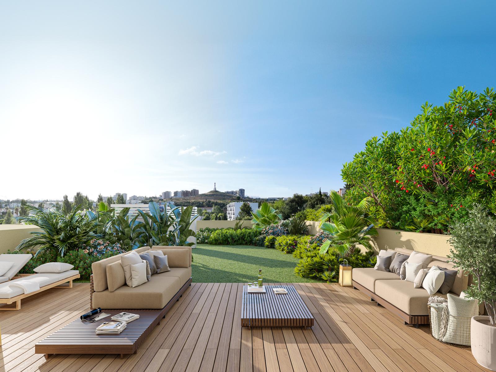 4 bedroom flat with terrace in a new development in Carnaxide