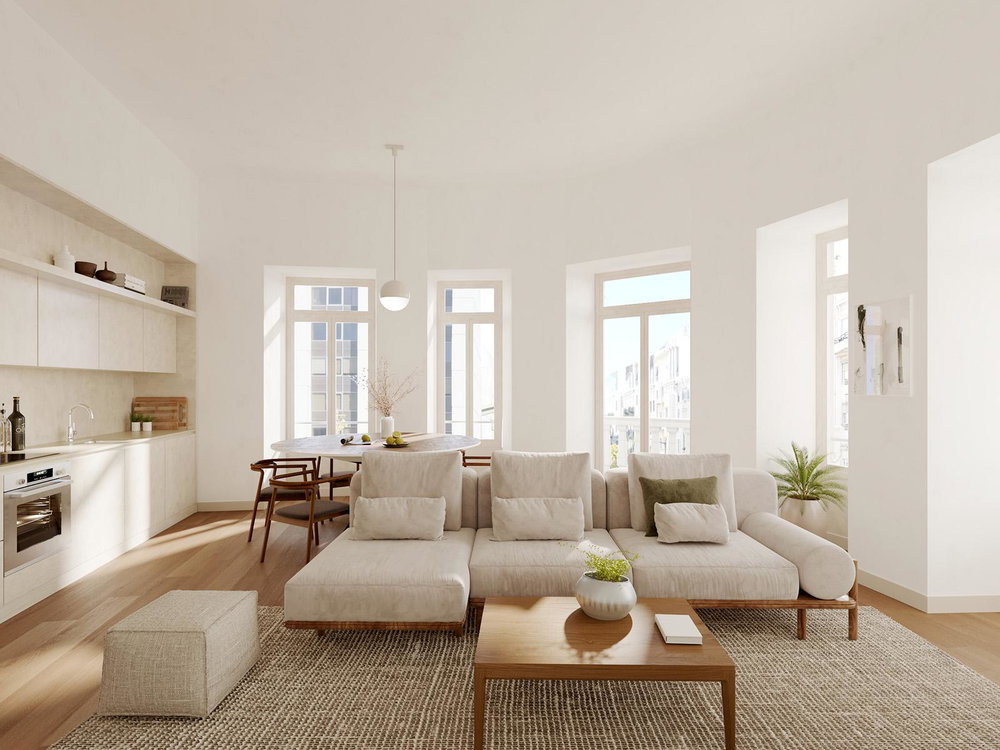 2 bedroom flat with balcony in a new development on Avenida Almirante Reis 2172482084