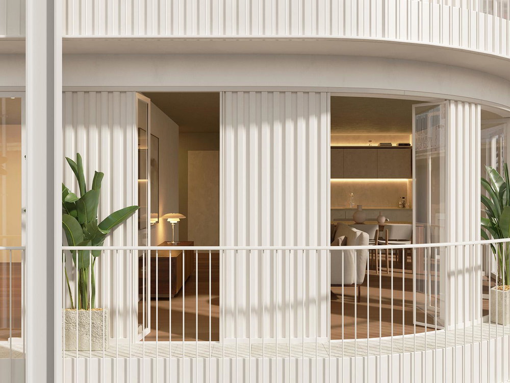 3 bedroom flat with balcony in a new development on Avenida Almirante Reis 1869812488
