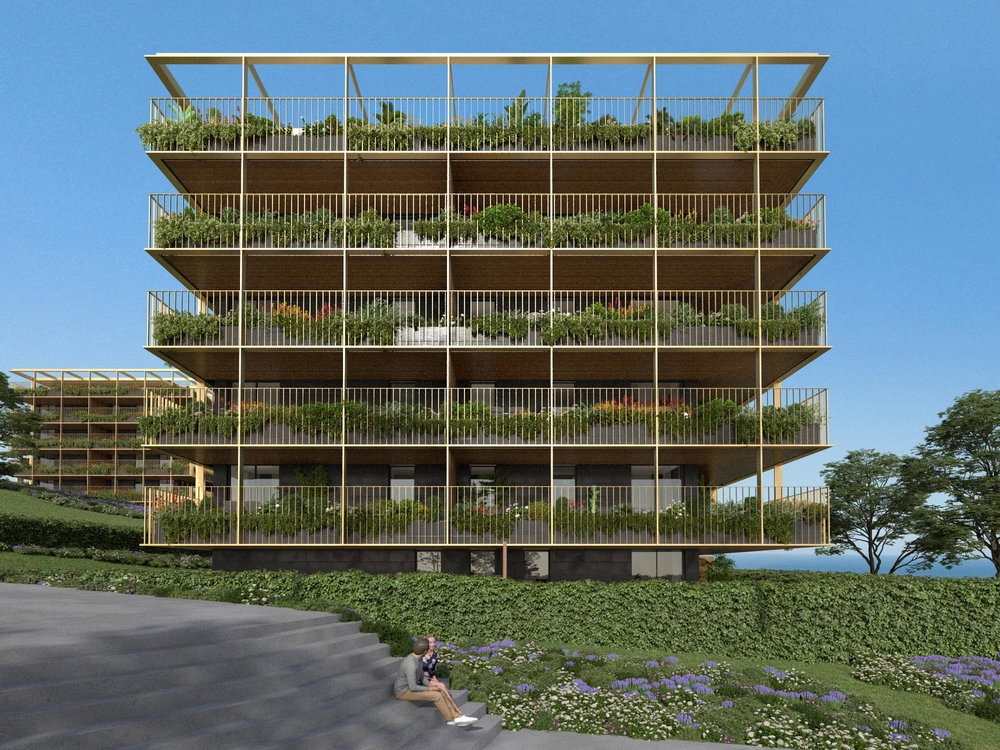 3 bedrooms apartment with outdoor area next to the Douro Marina
