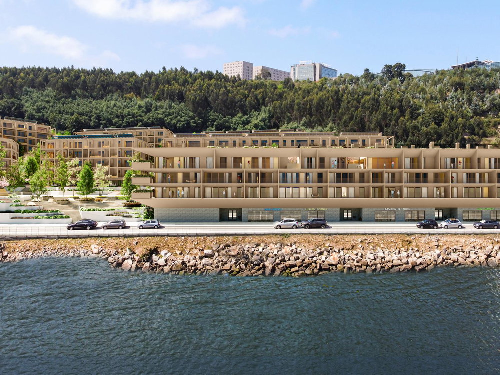4 bedroom flat with outdoor area in the most recent development next to the Douro River 2838668887
