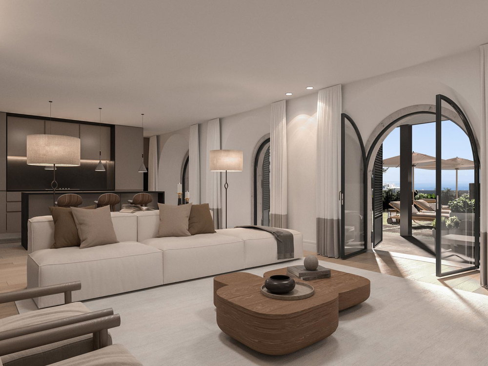 2 bedroom flat with garden and swimming pool in a new development in Monte Estoril 322932591