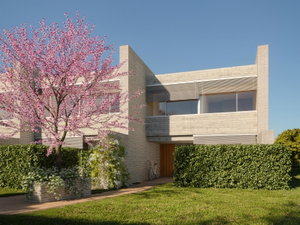 4+1 bedroom villa with garden in a new gated community in Foz Velha