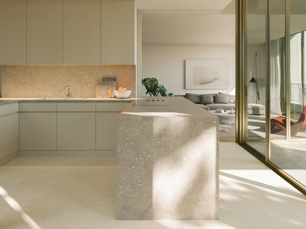 4 bedroom flat with terrace in new development in Cascais