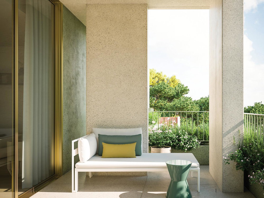 4 bedroom flat with terrace in new development in Cascais