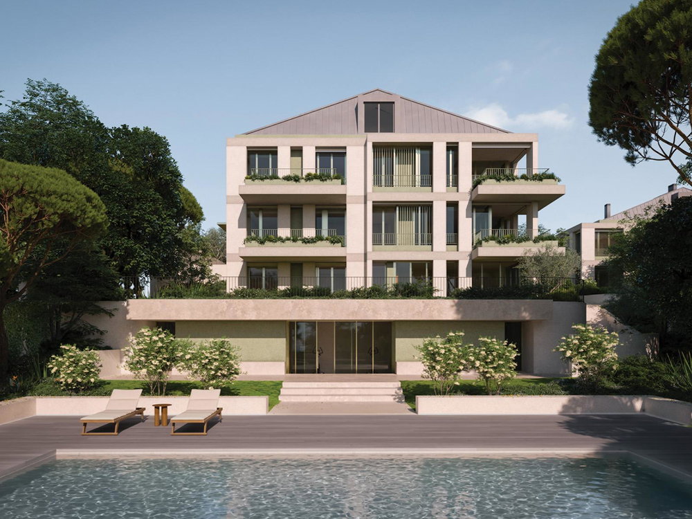 4 bedroom flat with terrace in new development in Cascais