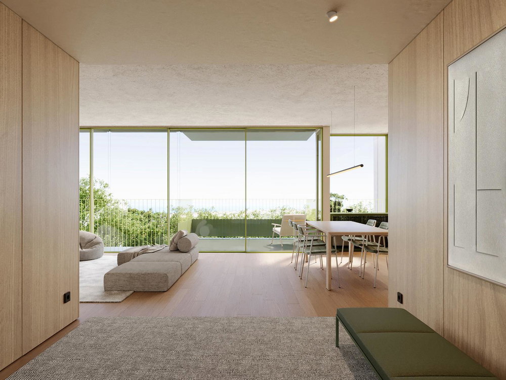 3+1 bedroom flat with outdoor area in Campo Alegre