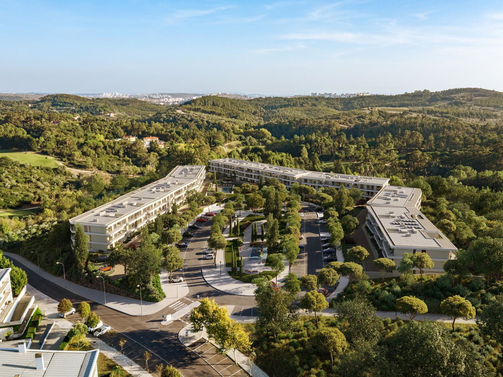 1 bedroom apartment with balcony in a new development in Belas Clube de Campo
