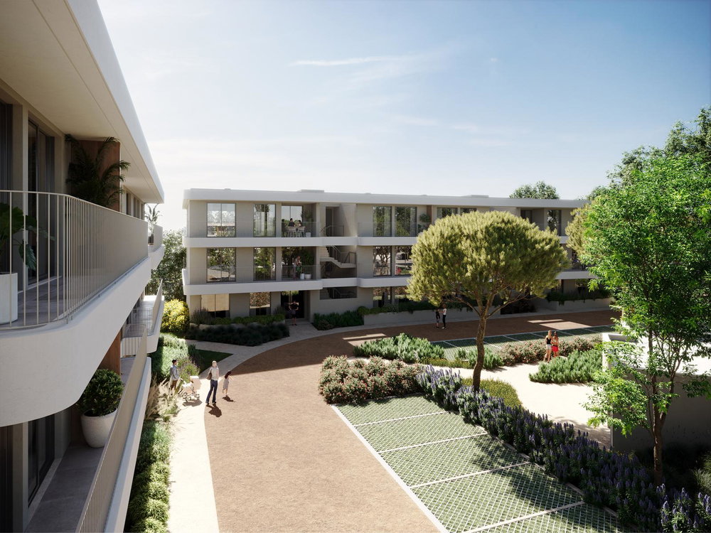 1 bedroom apartment with balcony in a new development in Belas Clube de Campo