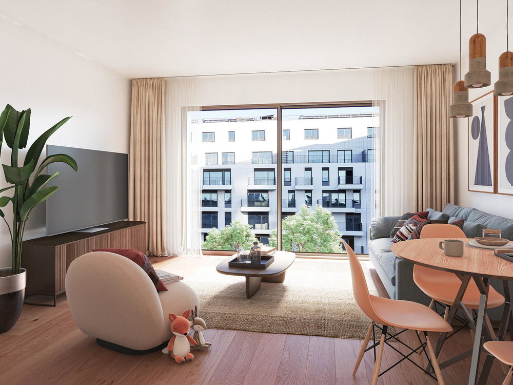 1 bedroom flat in Alameda das Antas