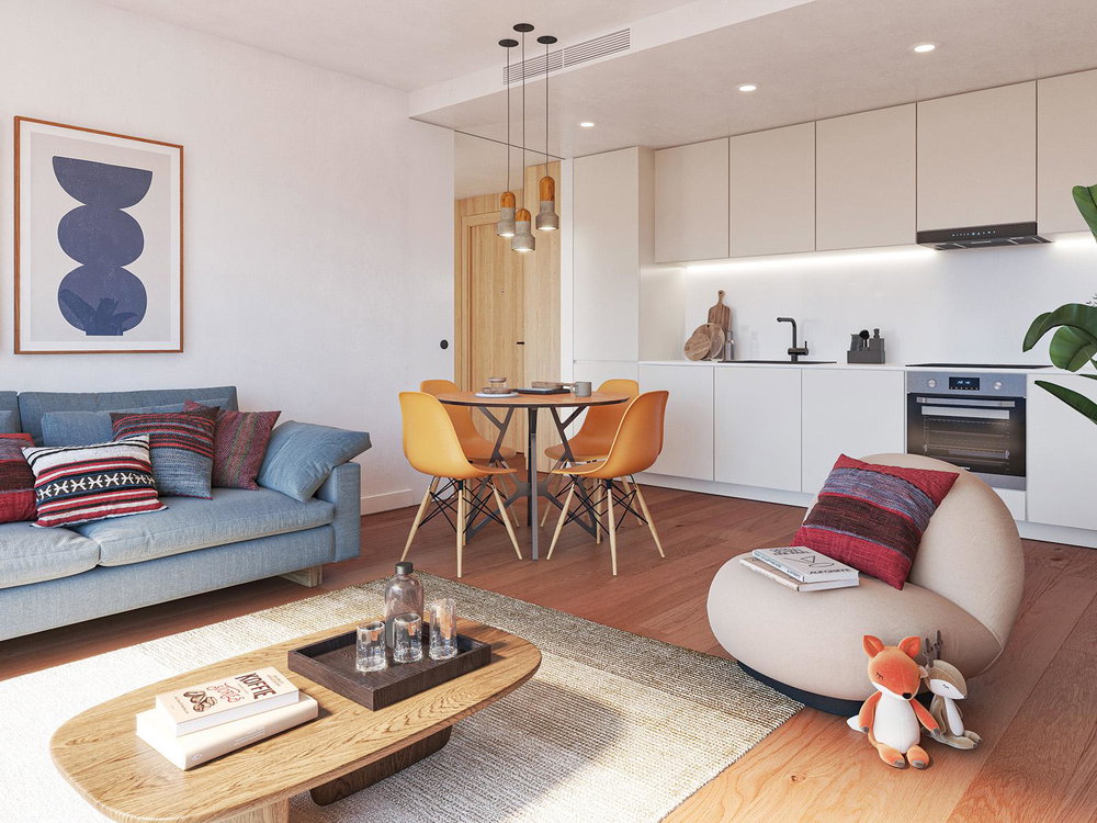 1 bedroom flat in Alameda das Antas