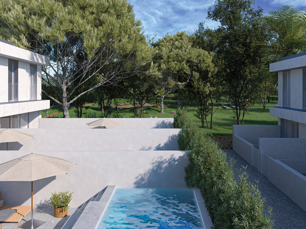 3 bedroom villa with outdoor area near Lavra beach
