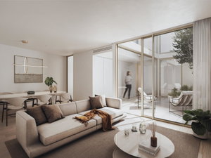 2 bedroom flat with balcony in a new development in Avenidas Novas