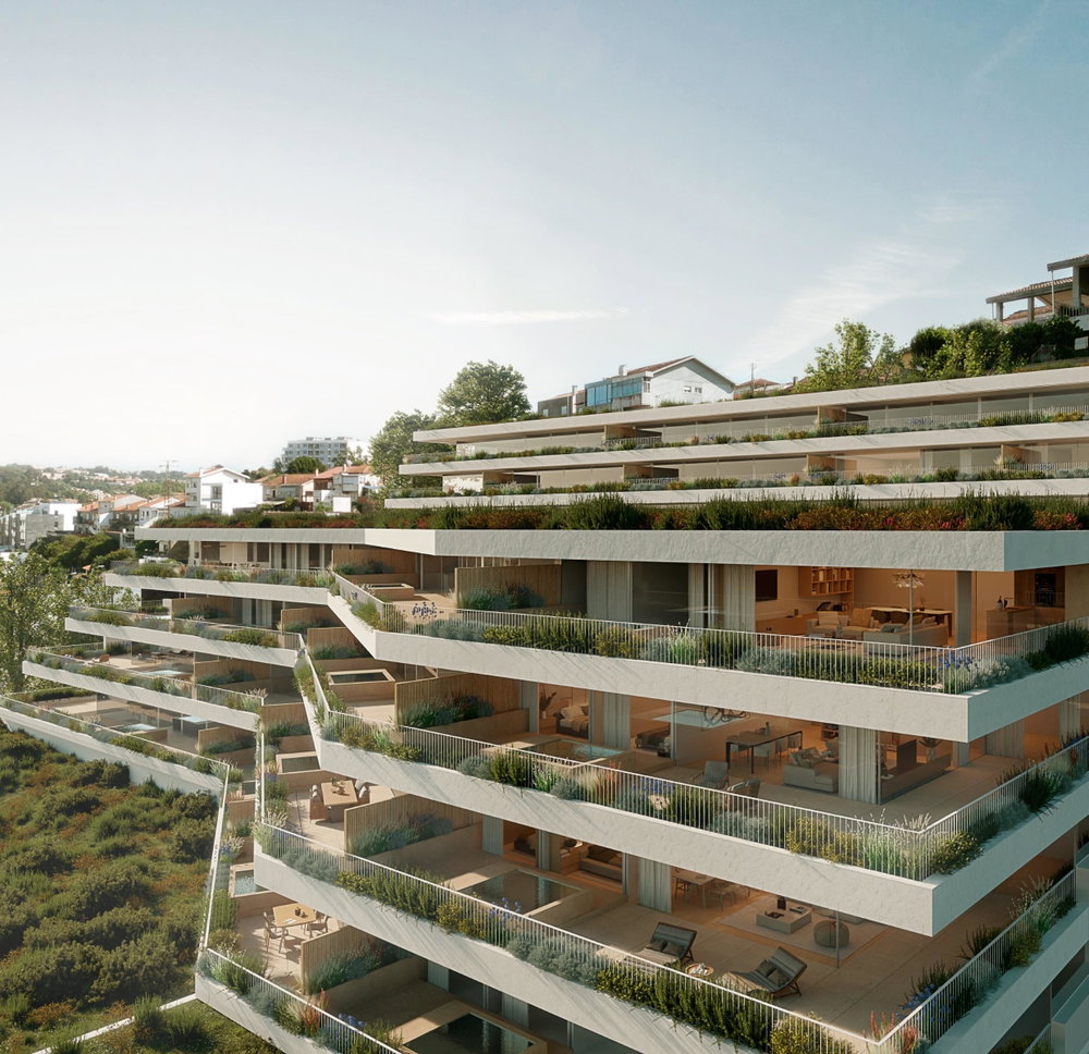 2 bedroom flat with river view and private pool