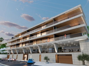 3 bedroom flat with balcony in a new development in Jamor