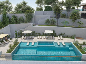 2 bedroom flat with balcony in a new development in Jamor