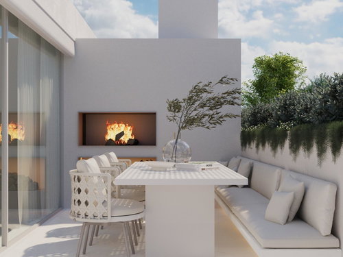 4 bedroom villa with rooftop and swimming pool, in a new condominium in Vilamoura
