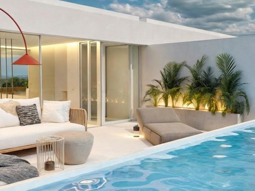 4 bedroom villa with rooftop and swimming pool, in a new condominium in Vilamoura