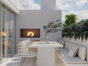 4 bedroom villa with rooftop and swimming pool, in a new condominium in Vilamoura