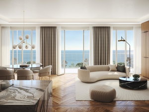 3 bedroom penthouse with balcony in new development on the coast of Cascais