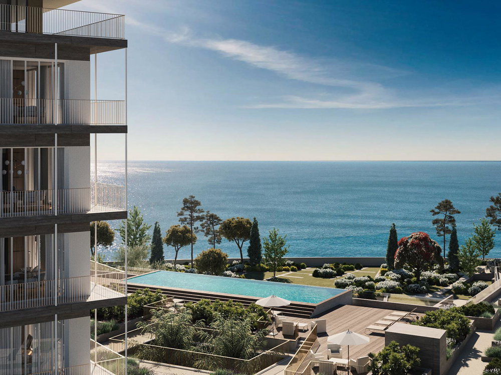 2 bedroom flat with balcony in new development on the coast of Cascais