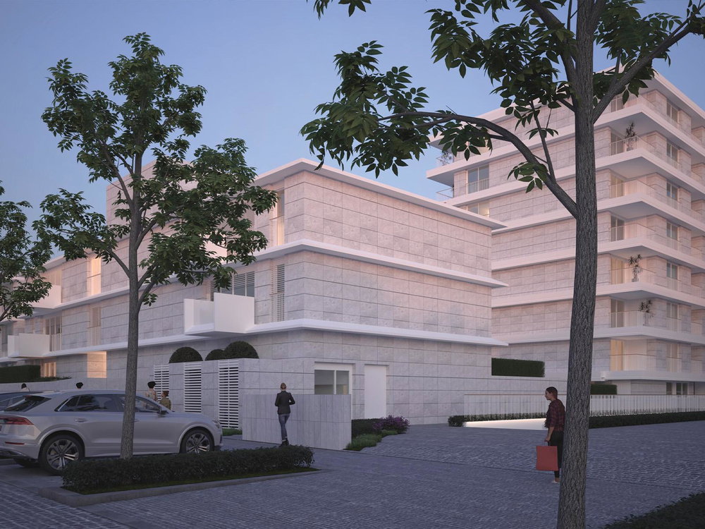 1 bedroom flat with balcony in new development in Matosinhos