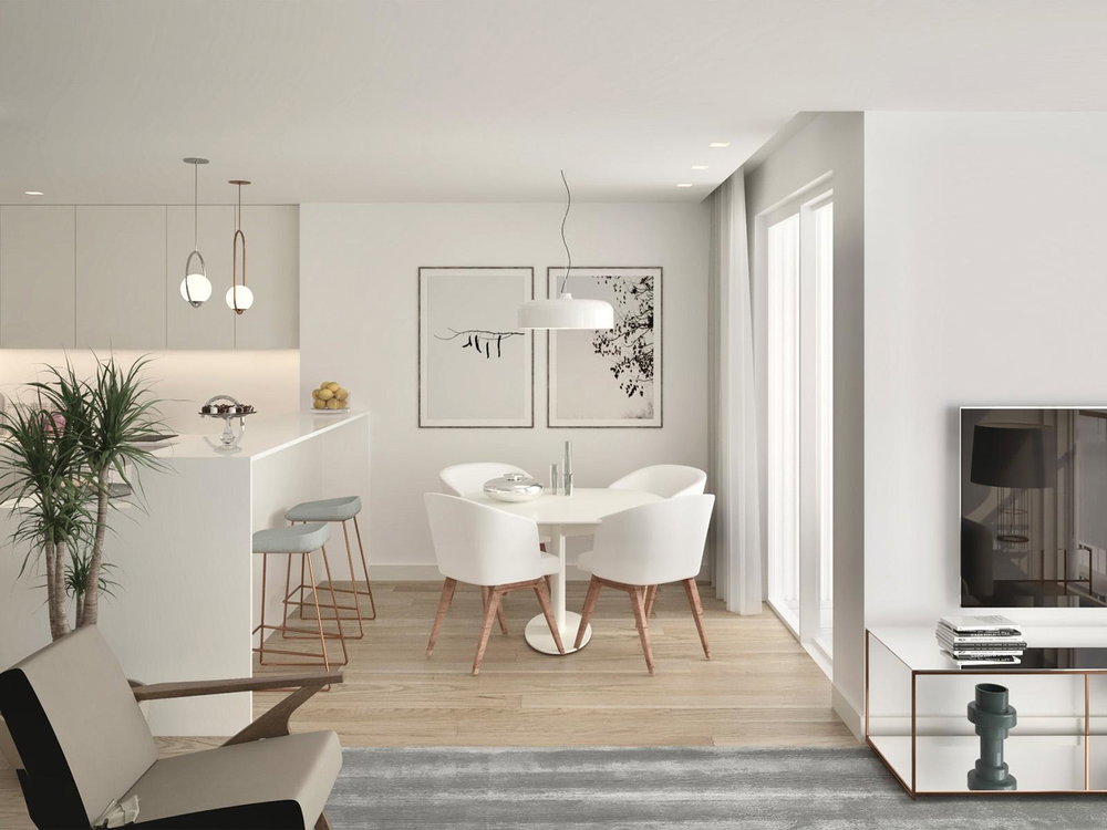 1 bedroom flat with balcony in new development in Matosinhos
