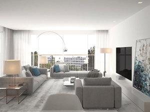 4 bedroom flat with balcony in new development in Matosinhos