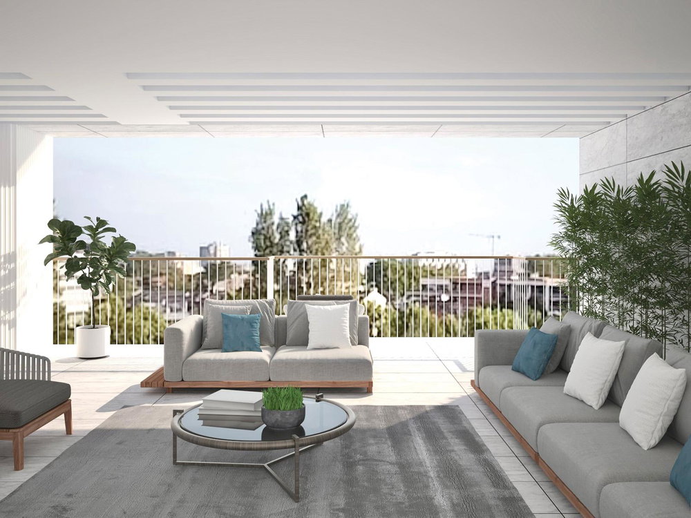 4 bedroom flat with balcony in new development in Matosinhos