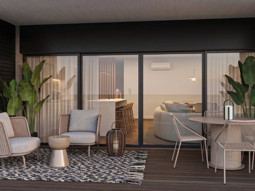 3 bedroom flat with balcony in new development in Caxias 1628861074