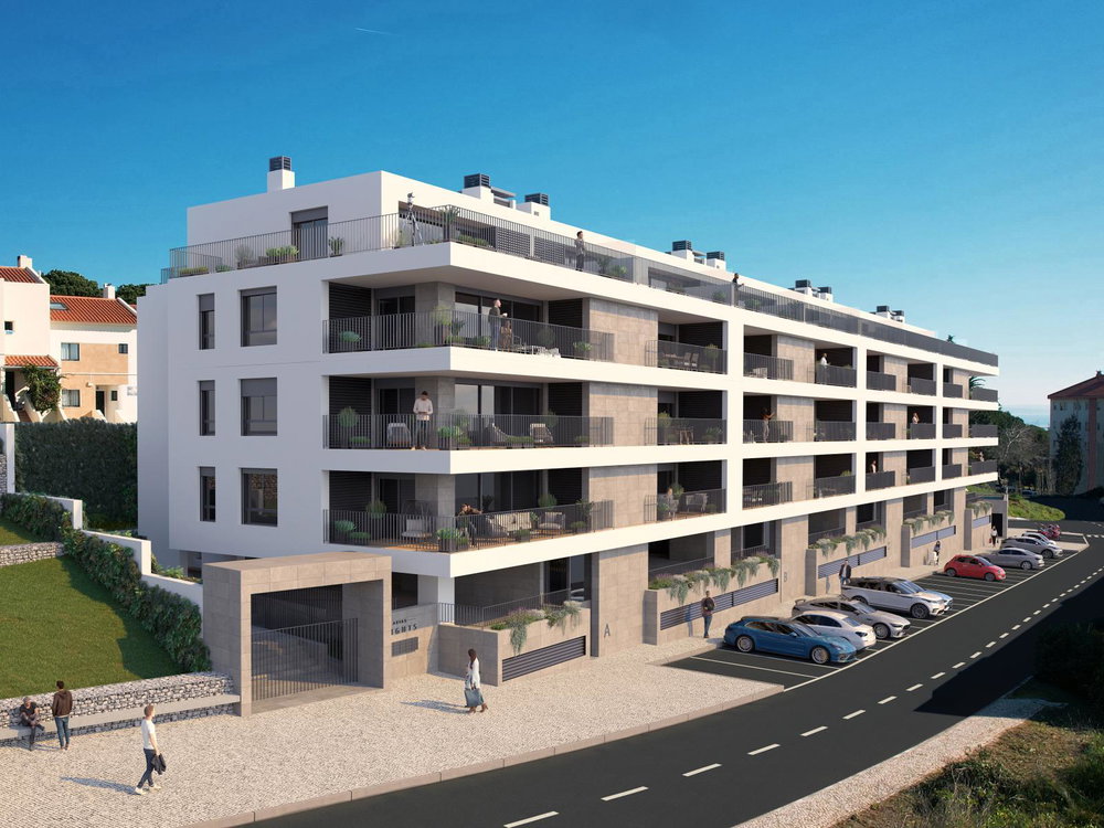 3 bedroom flat with balcony in new development in Caxias 4162790184