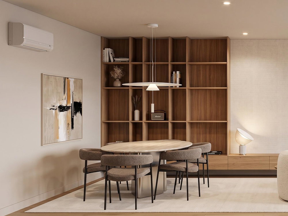 3 bedroom flat with balcony in new development in Caxias 1755332281
