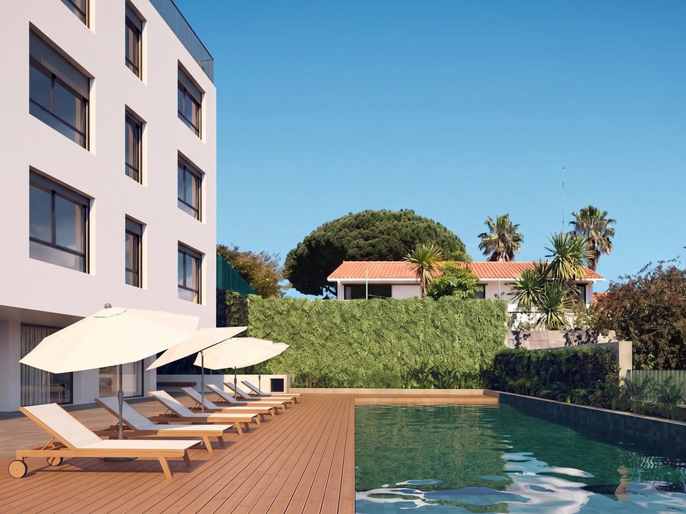 3 bedroom flat with balcony in new development in Caxias 1755332281