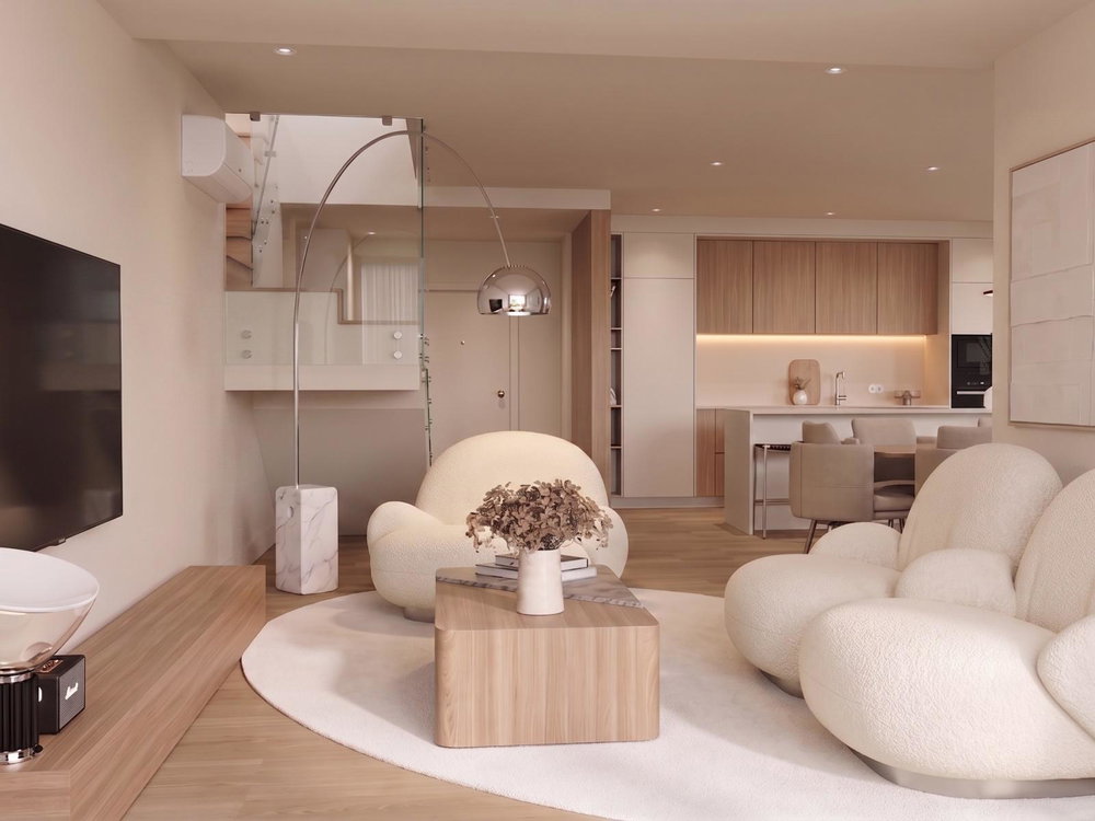 4 bedroom duplex flat with balconies in a new development in Caxias 3630655010