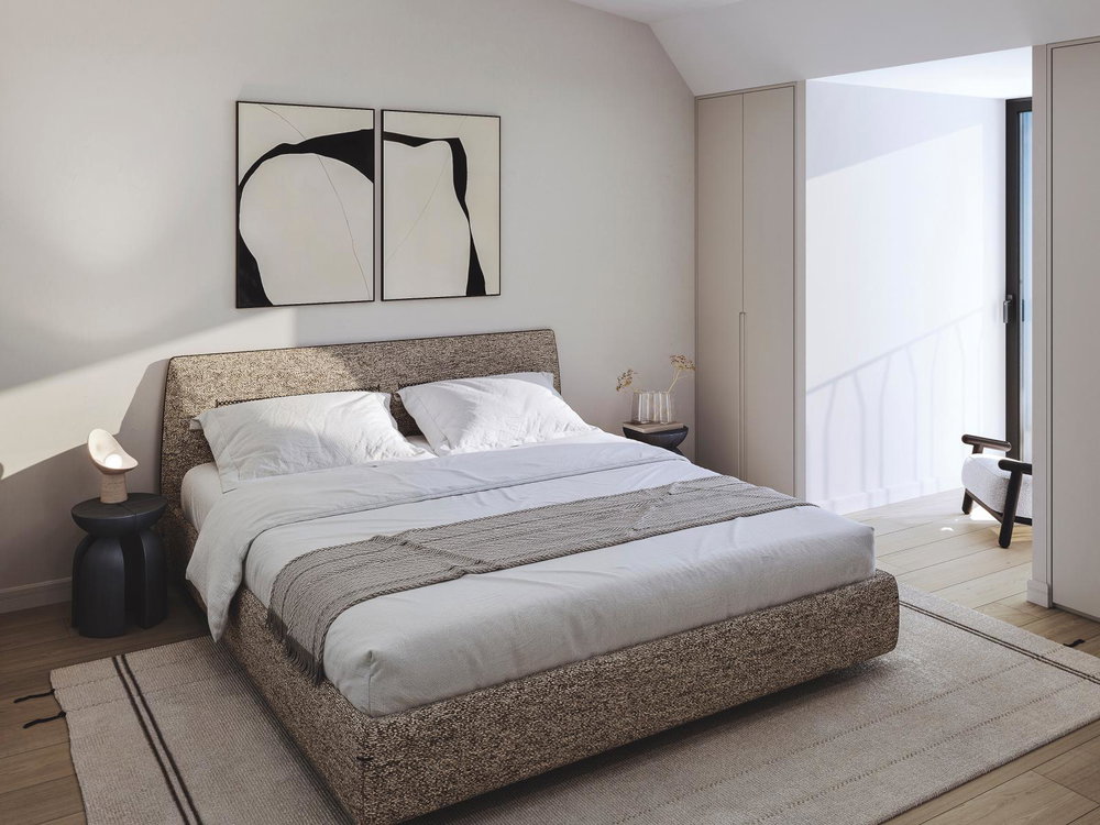 2 bedroom flat with balcony in new development in Marvila 3005325010