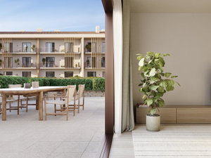 2 bedroom flat with balcony in new development in Tavira