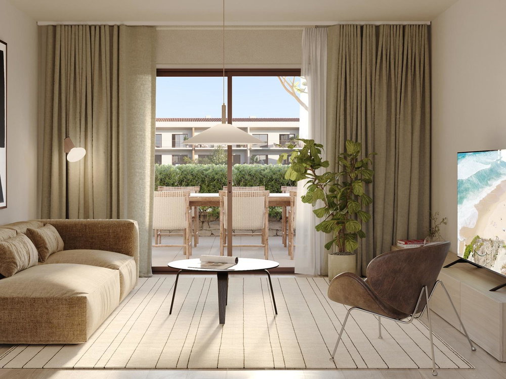 2 bedroom flat with balcony in new development in Tavira