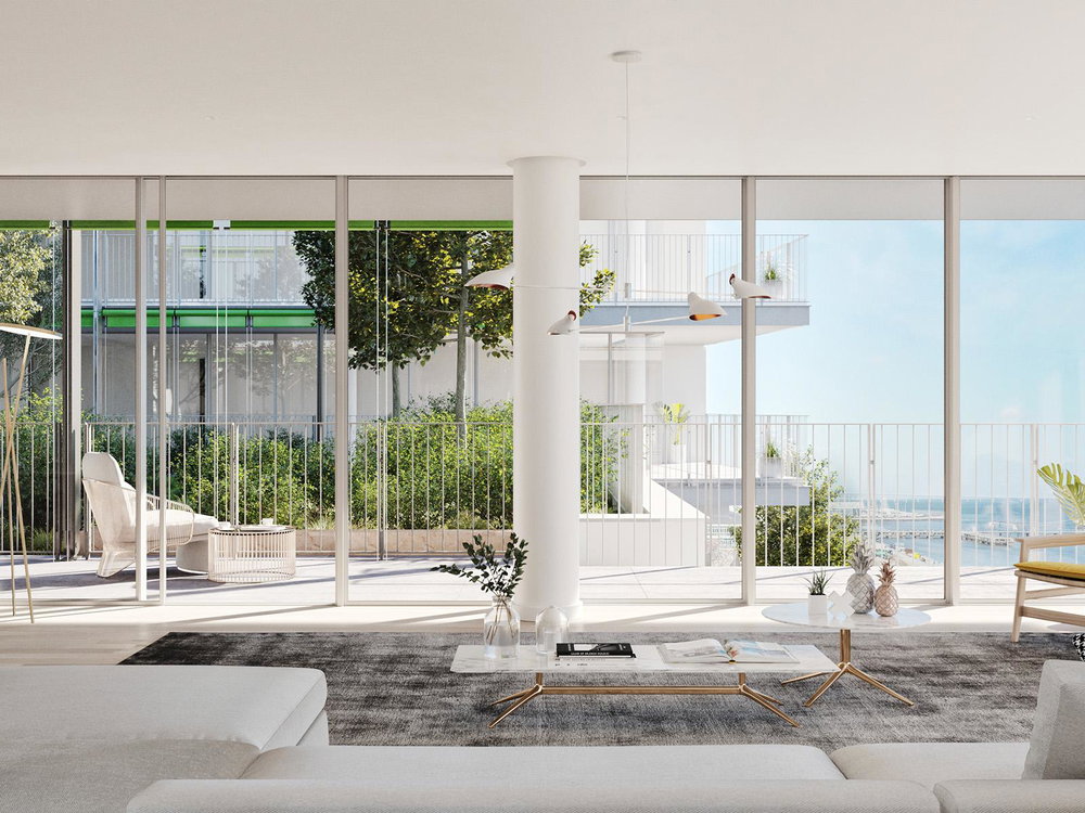 2 bedroom flat with balcony in new development in Braço de Prata
