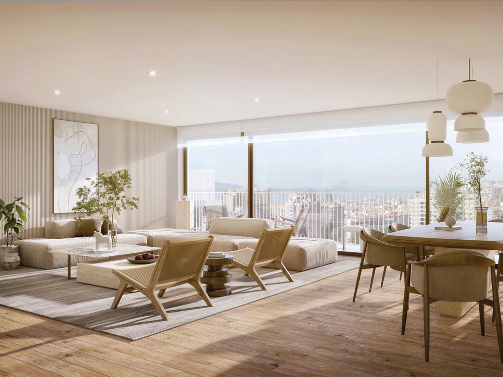 5 bedroom penthouse with outdoor area in Monsanto park