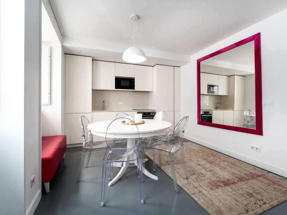 2 bedroom triplex flat in a new development in downtown Lisbon