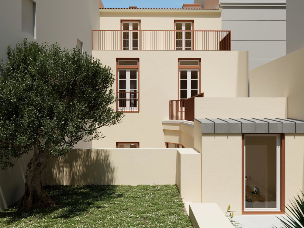 Studio with balcony in new development in Graça 2231087241