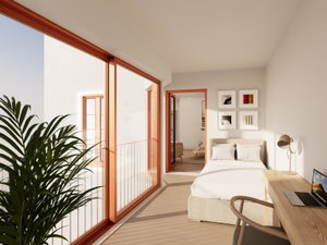 Studio with balcony in new development in Graça 2231087241