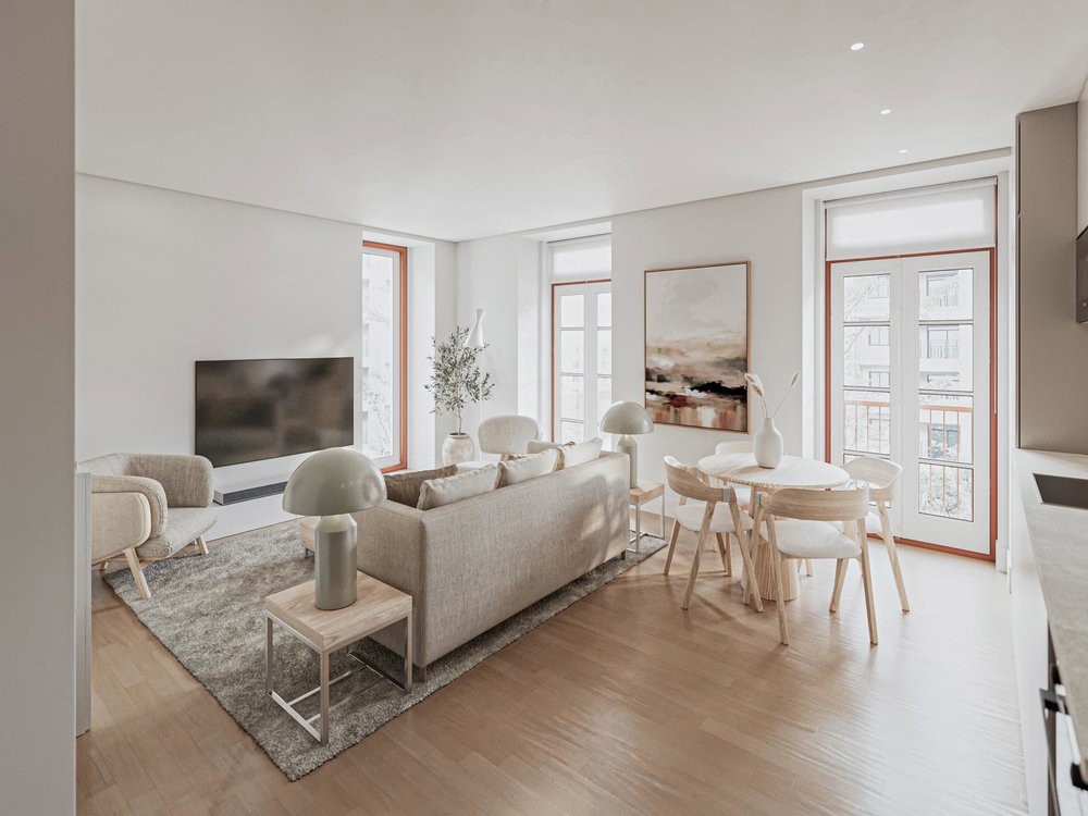 Studio with terrace in new development in Graça 502456627