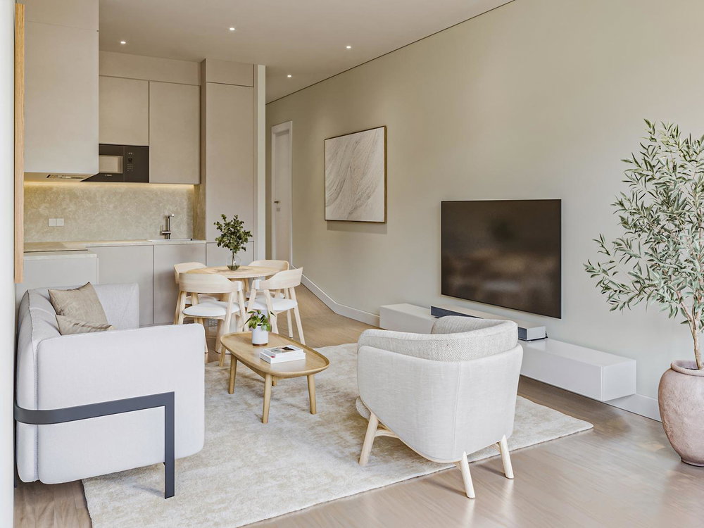 Studio with terrace in new development in Graça 502456627