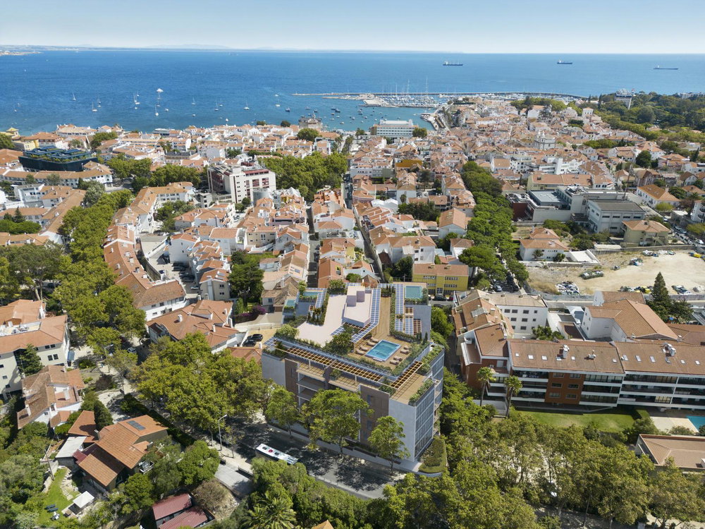 3 bedroom flat with terrace in new development in Cascais