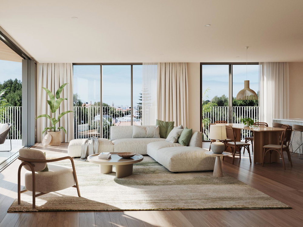 3 bedroom flat with balcony and garage in a new development in Carcavelos 1753336303